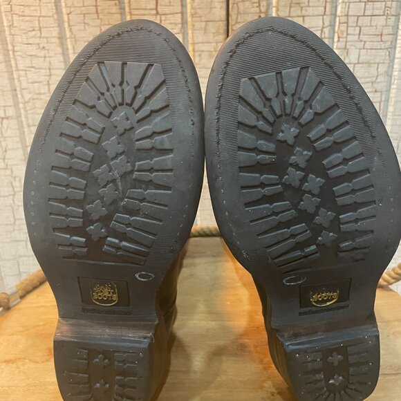 Dan Post Western Work Cowboy Black Leather Waterproof Albuquerque Pull-On Boot 9 - Picture 5 of 6